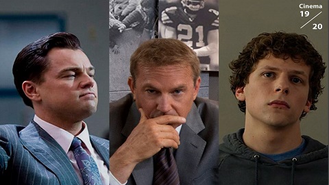 Leonardo DiCaprio, Kevin Costner i Jesse Eisenberg